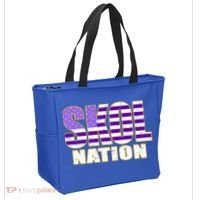 Skol Nation Meaningful Gift Meaningful Gift Purple White Gold Tote Bag thumb 2