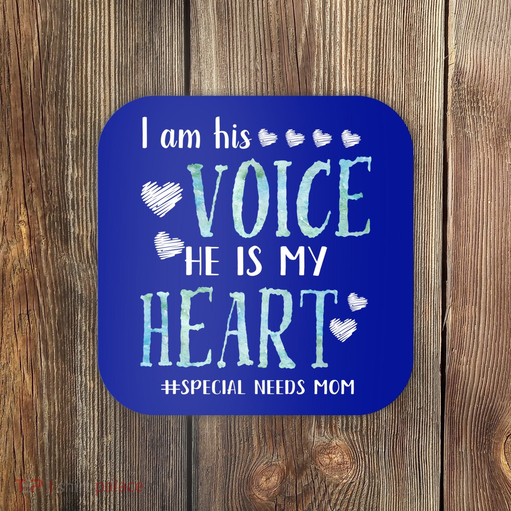 Special Needs Mom Autism Awareness Adhd Gift Coaster