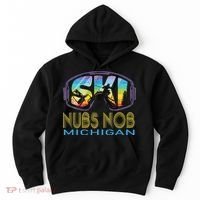 Ski Nubs Nob Michigan Skiing Vacation Hoodie thumb 0