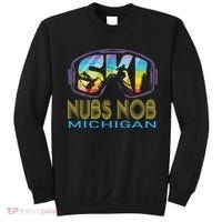 Ski Nubs Nob Michigan Skiing Vacation Sweatshirt thumb 0