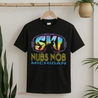 Ski Nubs Nob Michigan Skiing Vacation T-Shirt thumb 2