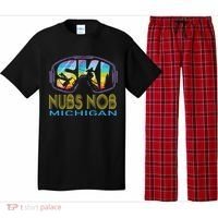 Ski Nubs Nob Michigan Skiing Vacation Pajama Set thumb 0