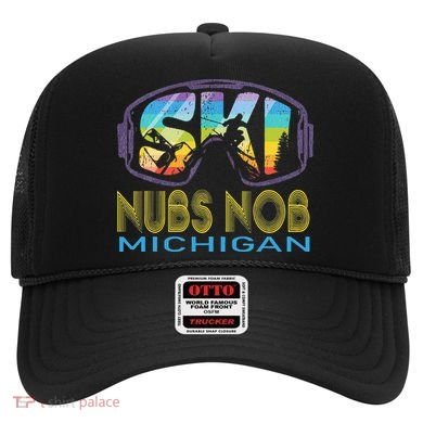 Ski Nubs Nob Michigan Skiing Vacation Hat