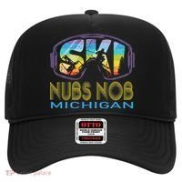 Ski Nubs Nob Michigan Skiing Vacation Hat thumb 0