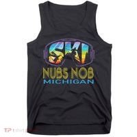 Ski Nubs Nob Michigan Skiing Vacation Tank Top thumb 0