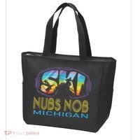 Ski Nubs Nob Michigan Skiing Vacation Tote Bag thumb 3