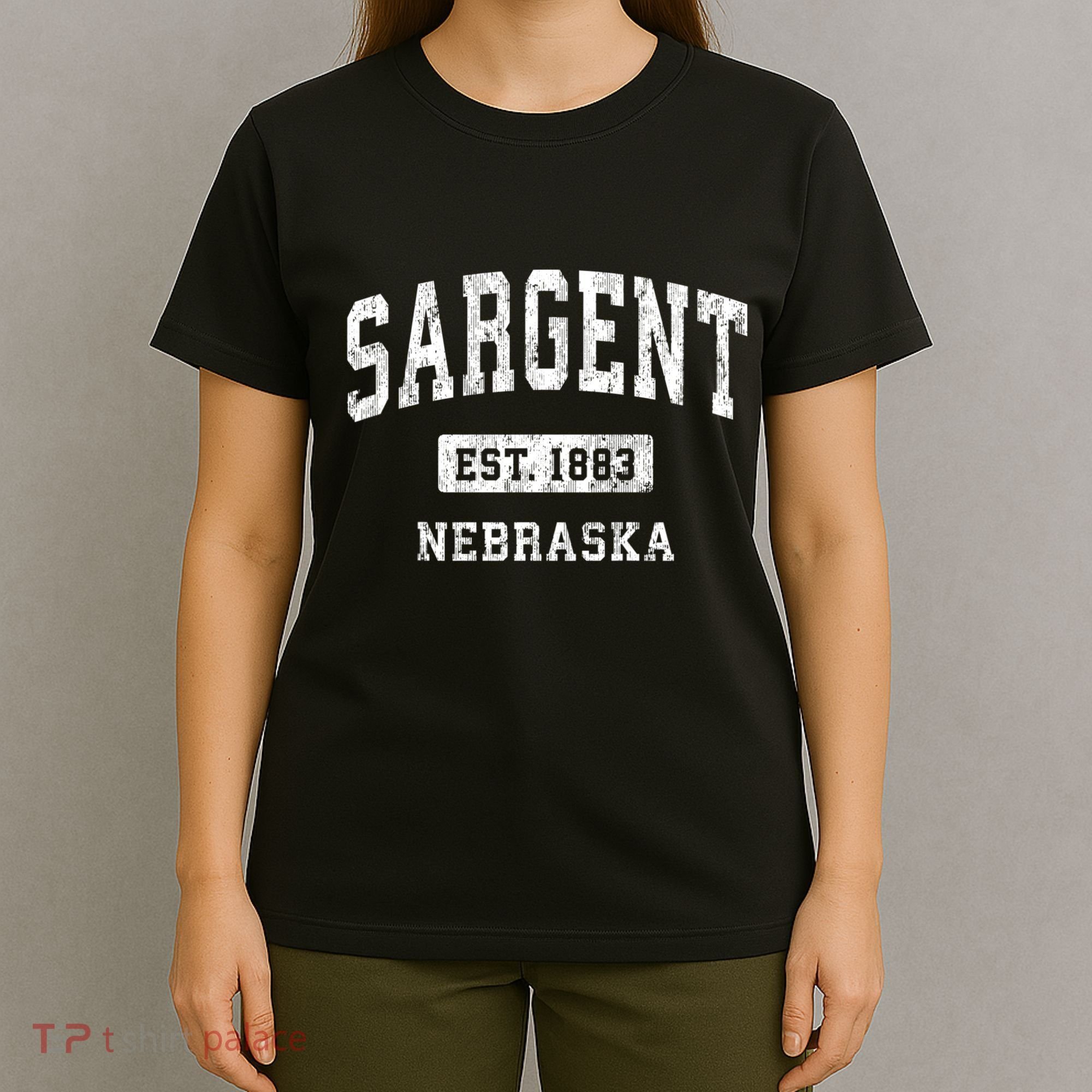 Sargent Nebraska Ne Vintage Athletic Sports T-Shirt
