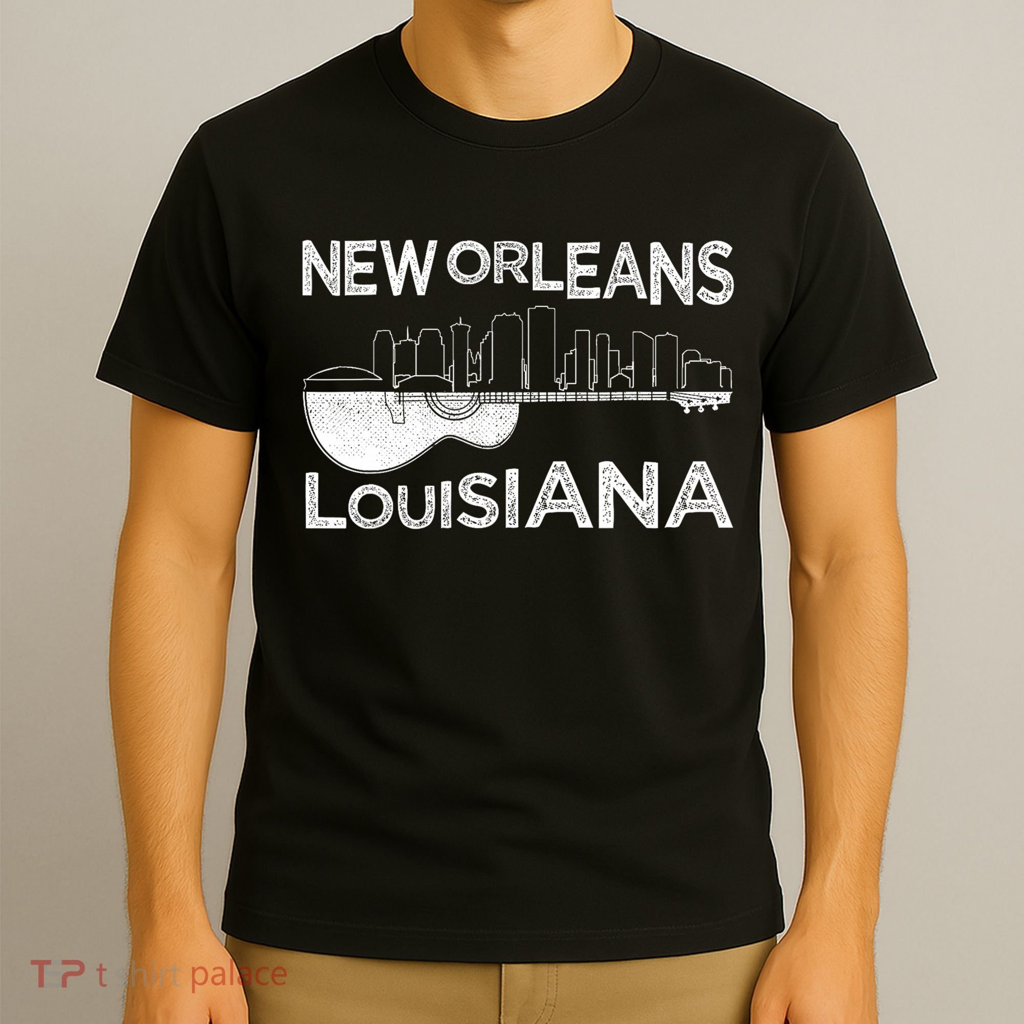 Souvenir New Orleans Guitar Music Louisiana New Orleans T-Shirt