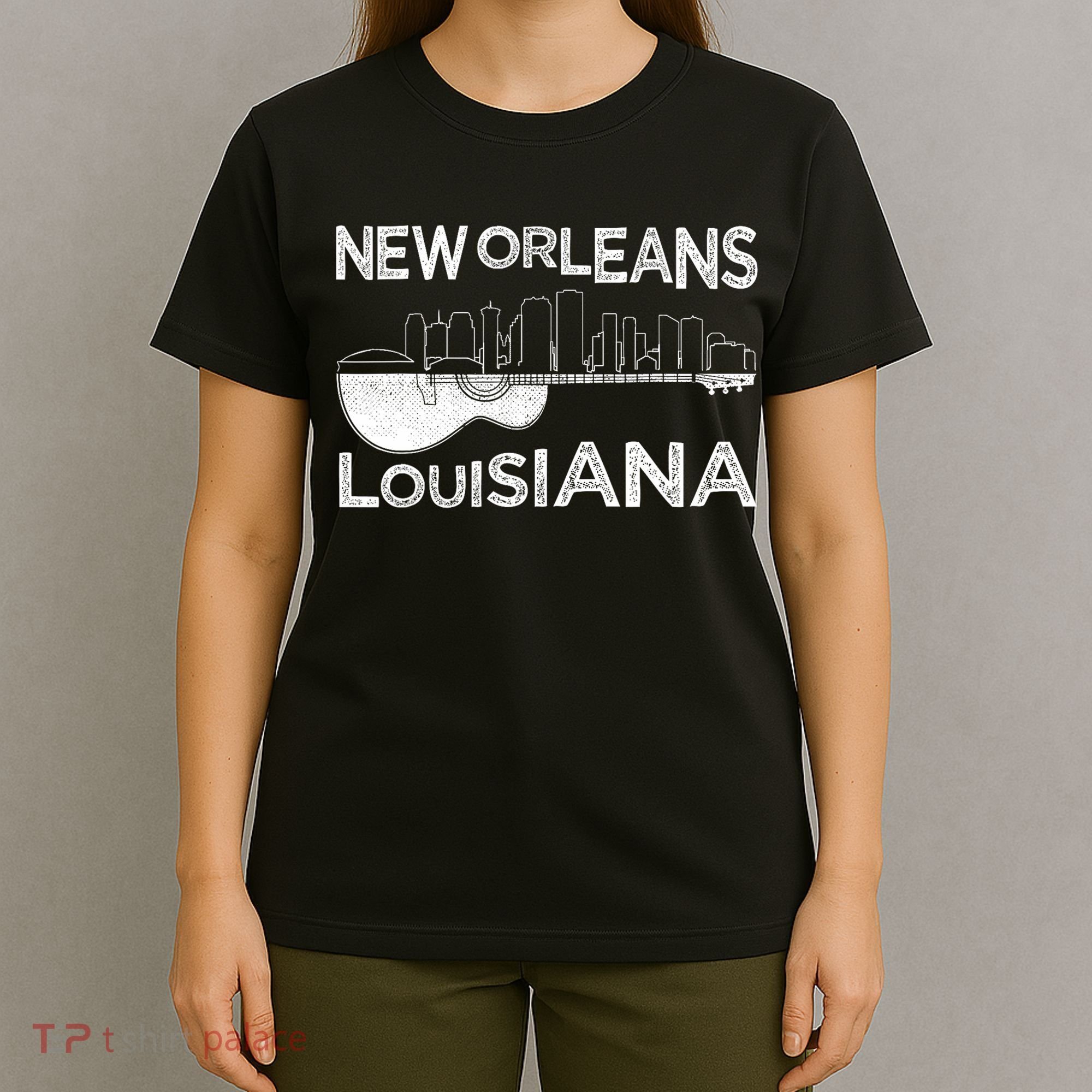 Souvenir New Orleans Guitar Music Louisiana New Orleans T-Shirt