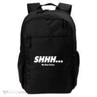 Shhh No One Cares Backpack thumb 0