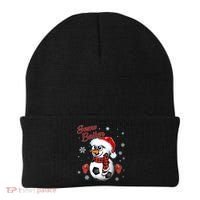 Snow Baller Soccer Chritsmas  Beanie thumb 0