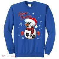 Snow Baller Soccer Chritsmas  Sweatshirt thumb 0