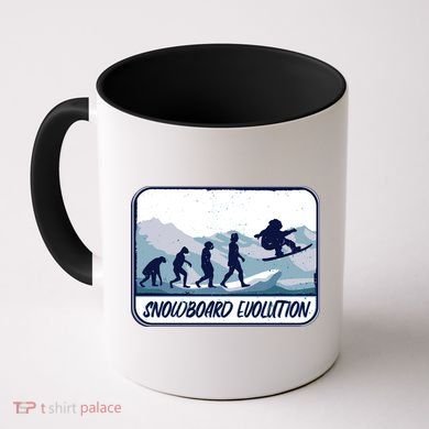 Snowboard Evolution Coffee Mug