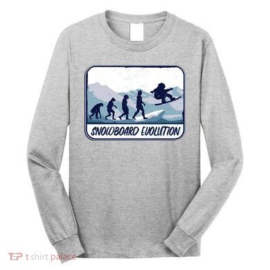 Snowboard Evolution Long Sleeve Shirt