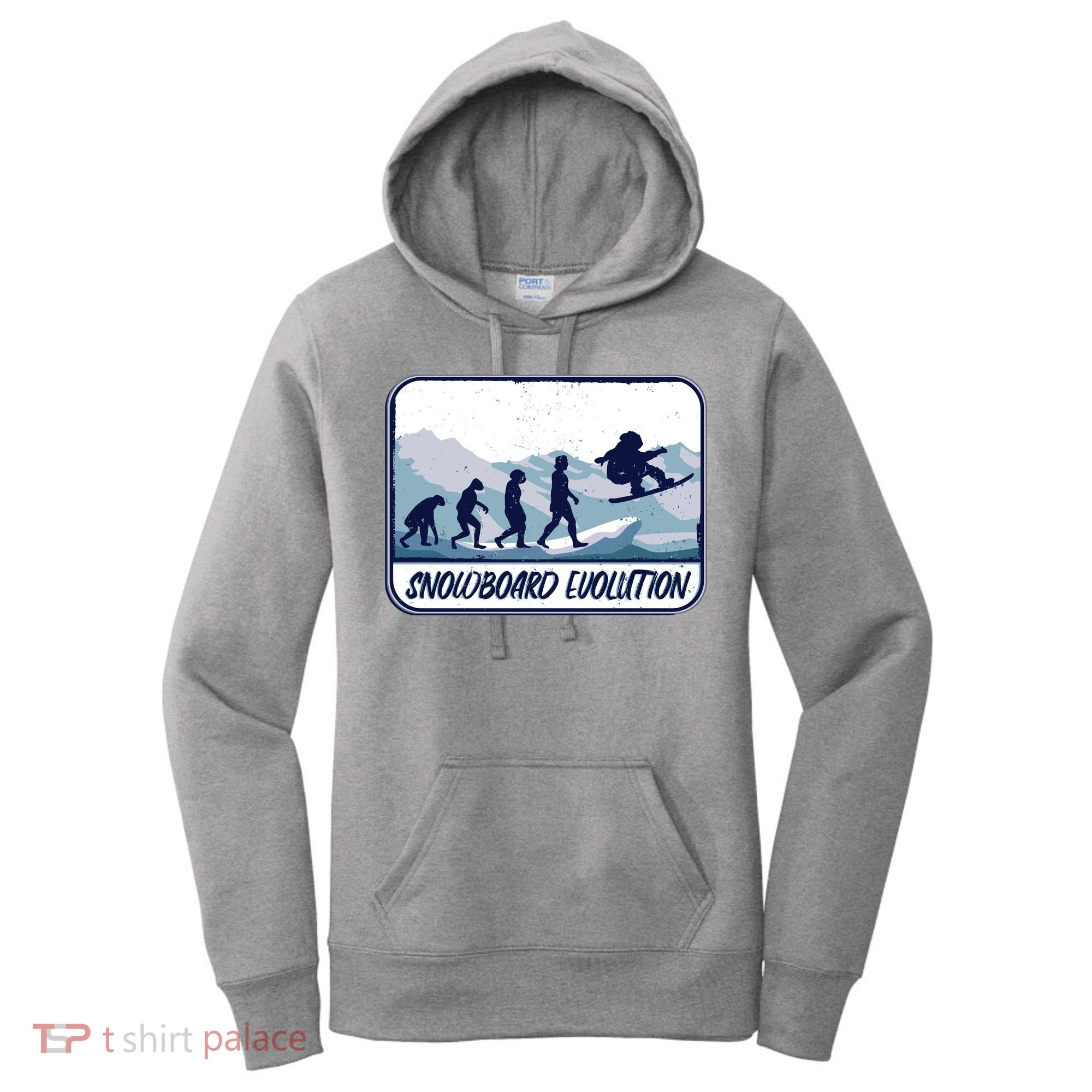 Snowboard Evolution Women's Hoodie