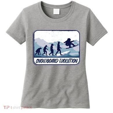 Snowboard Evolution Women's T-Shirt