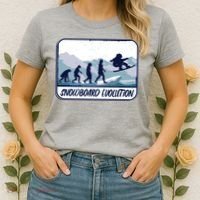 Snowboard Evolution Women's T-Shirt thumb 2