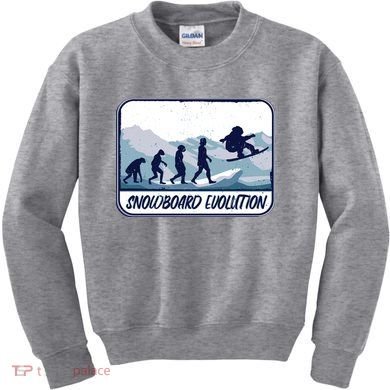 Snowboard Evolution Kids Sweatshirt