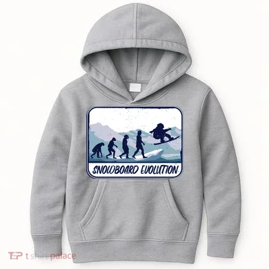Snowboard Evolution Kids Hoodie