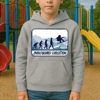 Snowboard Evolution Kids Hoodie thumb 2