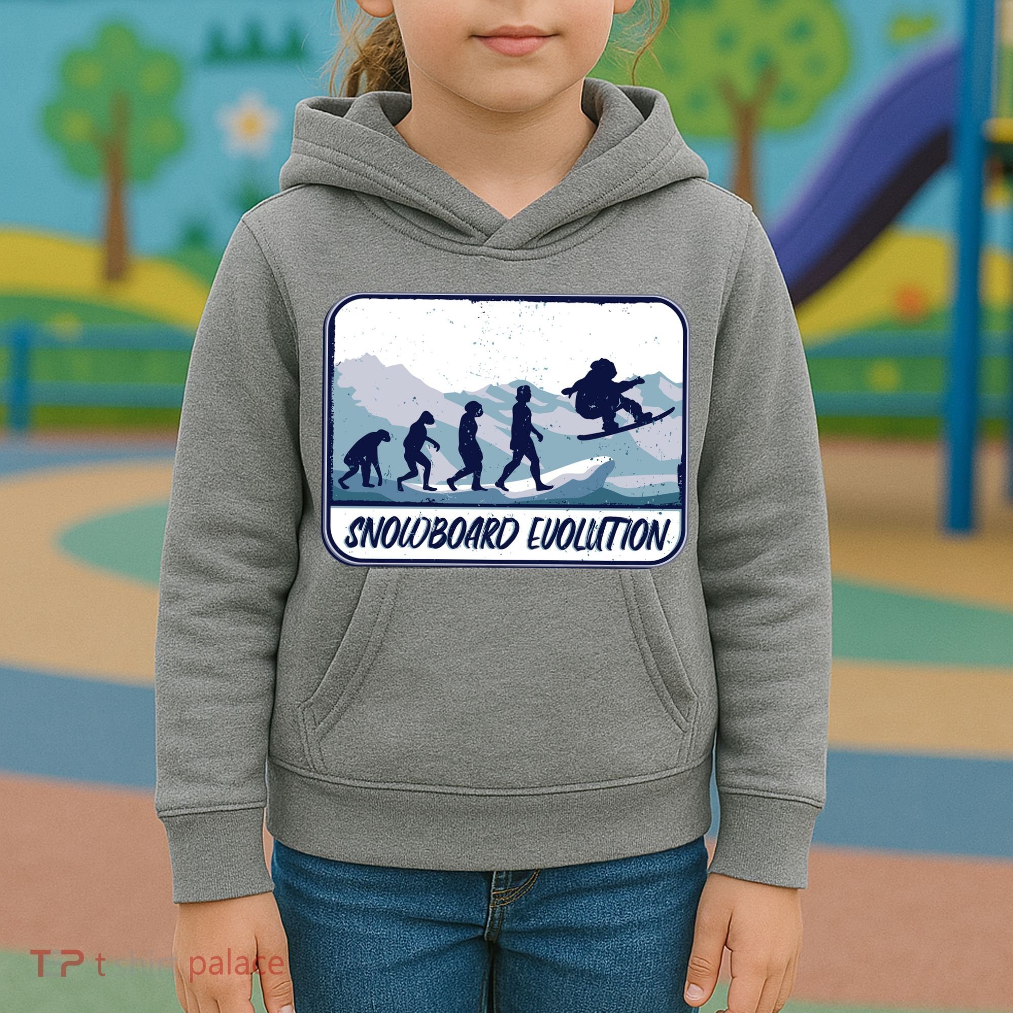 Snowboard Evolution Kids Hoodie