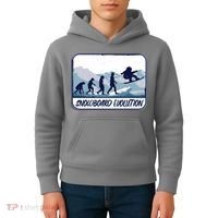 Snowboard Evolution Kids Hoodie thumb 4