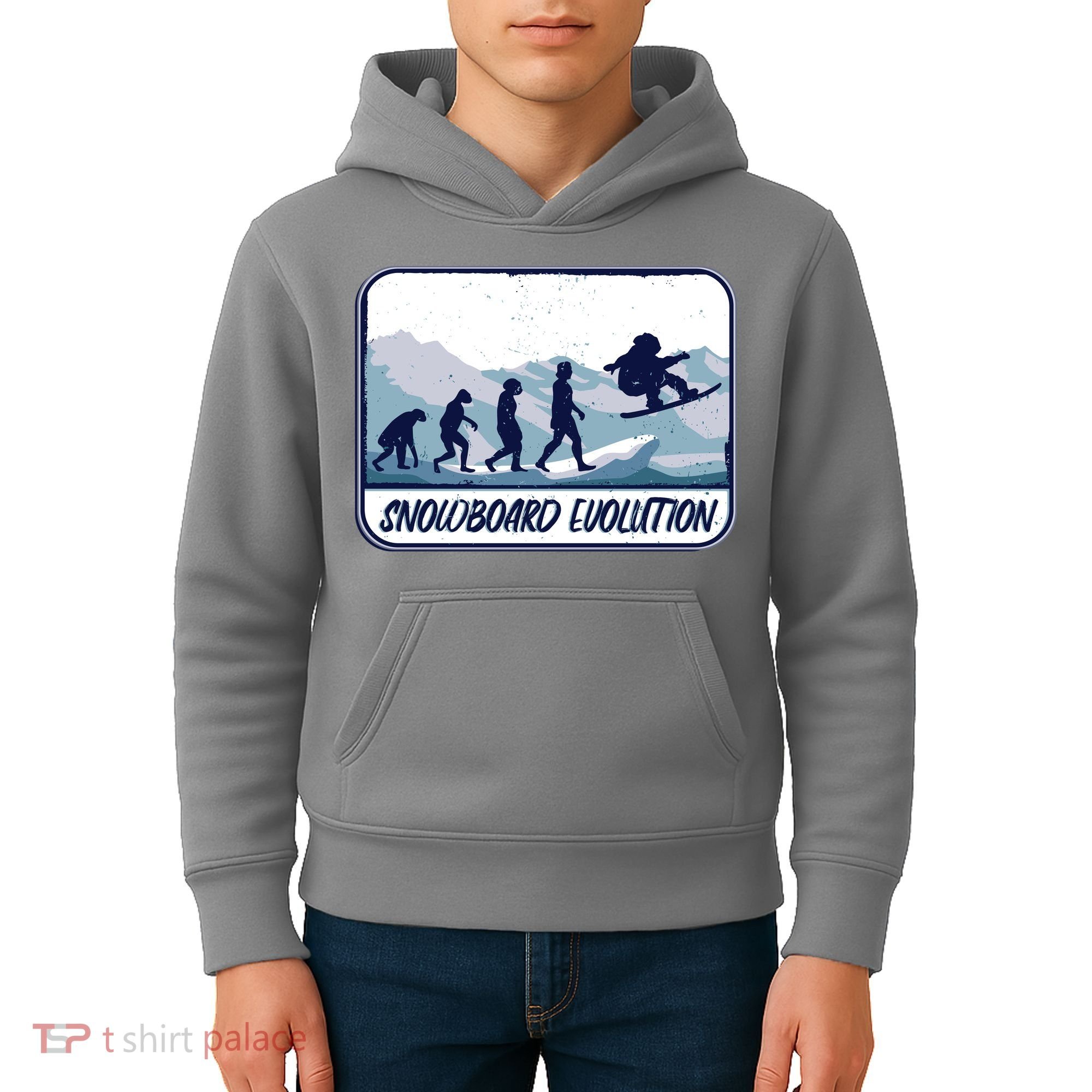Snowboard Evolution Kids Hoodie