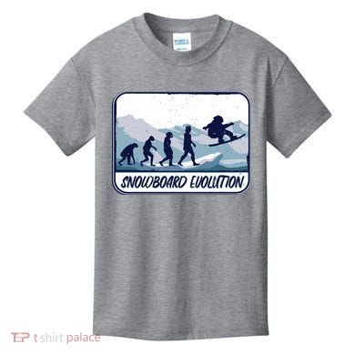 Snowboard Evolution Kids T-Shirt