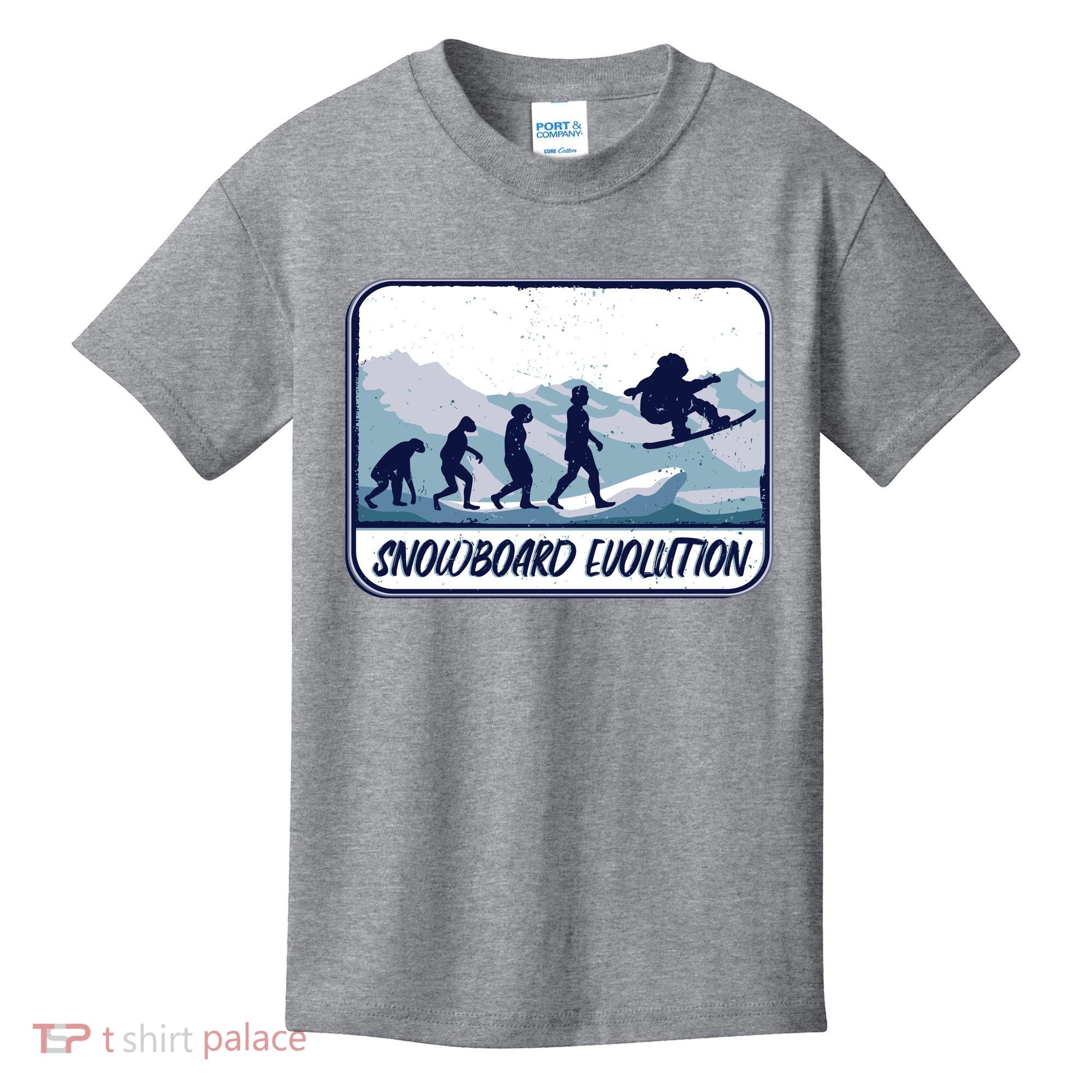 Snowboard Evolution Kids T-Shirt