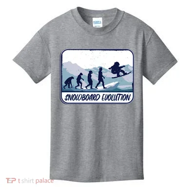 Snowboard Evolution Kids T-Shirt