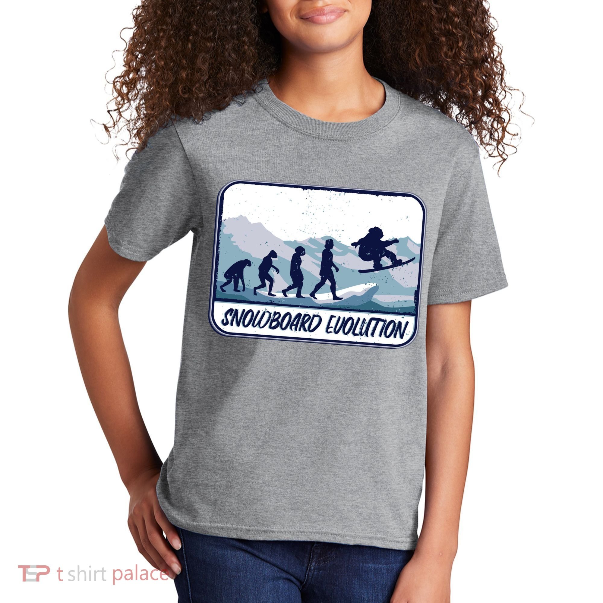 Snowboard Evolution Kids T-Shirt