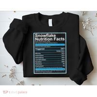 Snowflake Nutrition Facts Sweatshirt thumb 2