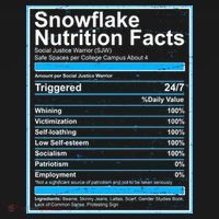 Snowflake Nutrition Facts Pajama Set thumb 2
