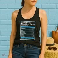 Snowflake Nutrition Facts Women's Tank Top thumb 2