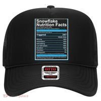 Snowflake Nutrition Facts Hat thumb 0
