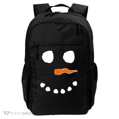 Snowman Big Face Backpack