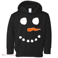 Snowman Big Face Toddler Hoodie thumb 0