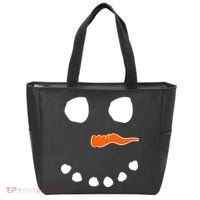 Snowman Big Face Tote Bag thumb 0