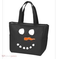 Snowman Big Face Tote Bag thumb 3