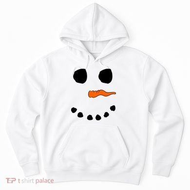 Snowman Big Face Hoodie