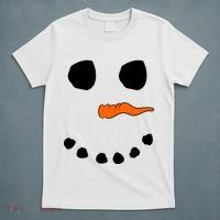Snowman Big Face T-Shirt thumb 5