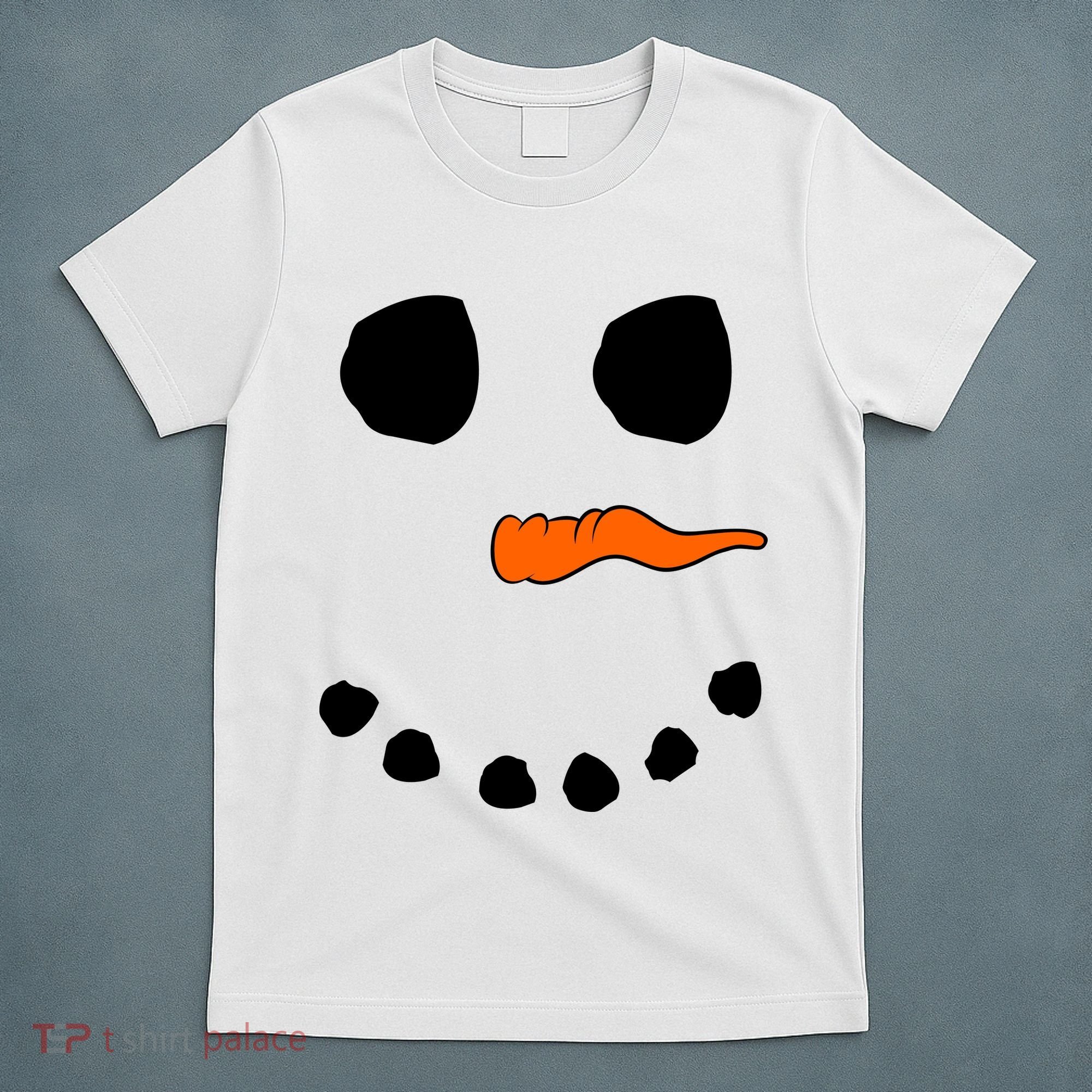 Snowman Big Face T-Shirt