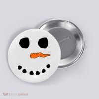 Snowman Big Face Button thumb 0