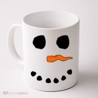 Snowman Big Face Coffee Mug thumb 0