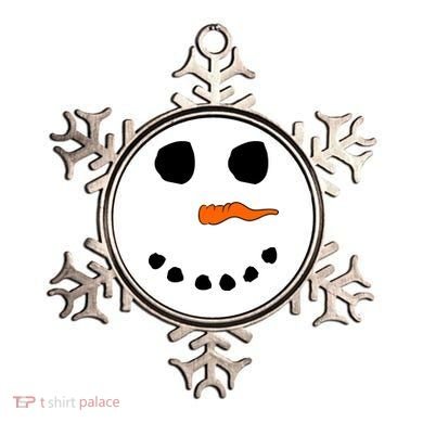 Snowman Big Face Ornament