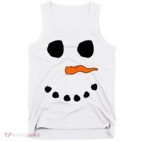 Snowman Big Face Tank Top thumb 0