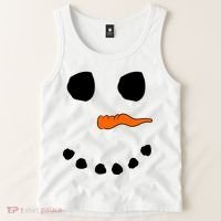 Snowman Big Face Tank Top thumb 2