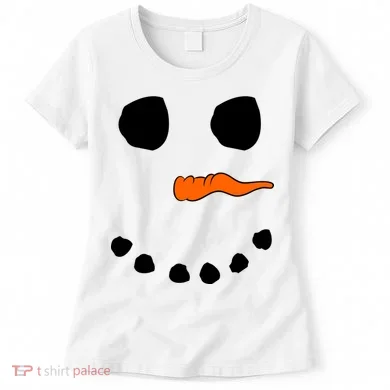 Snowman Big Face Women's T-Shirt