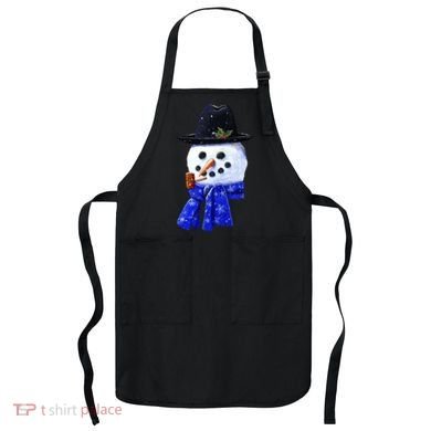 Snowman Smile Apron