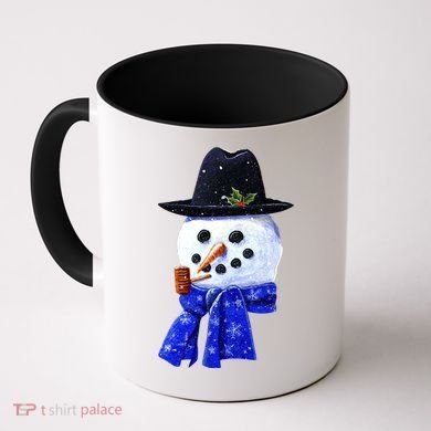Snowman Smile Coffee Mug